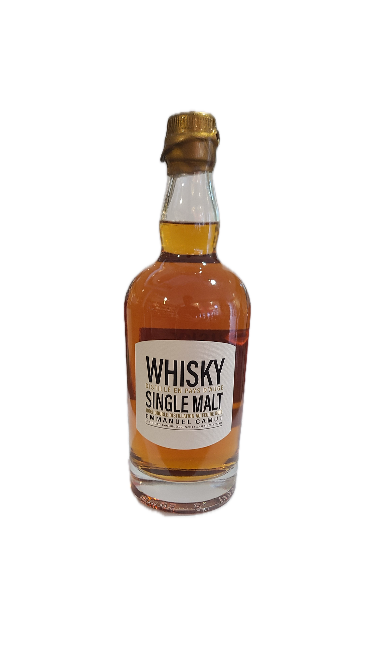 Whisky - Double distillation au feu de bois - Emmanuel Camut