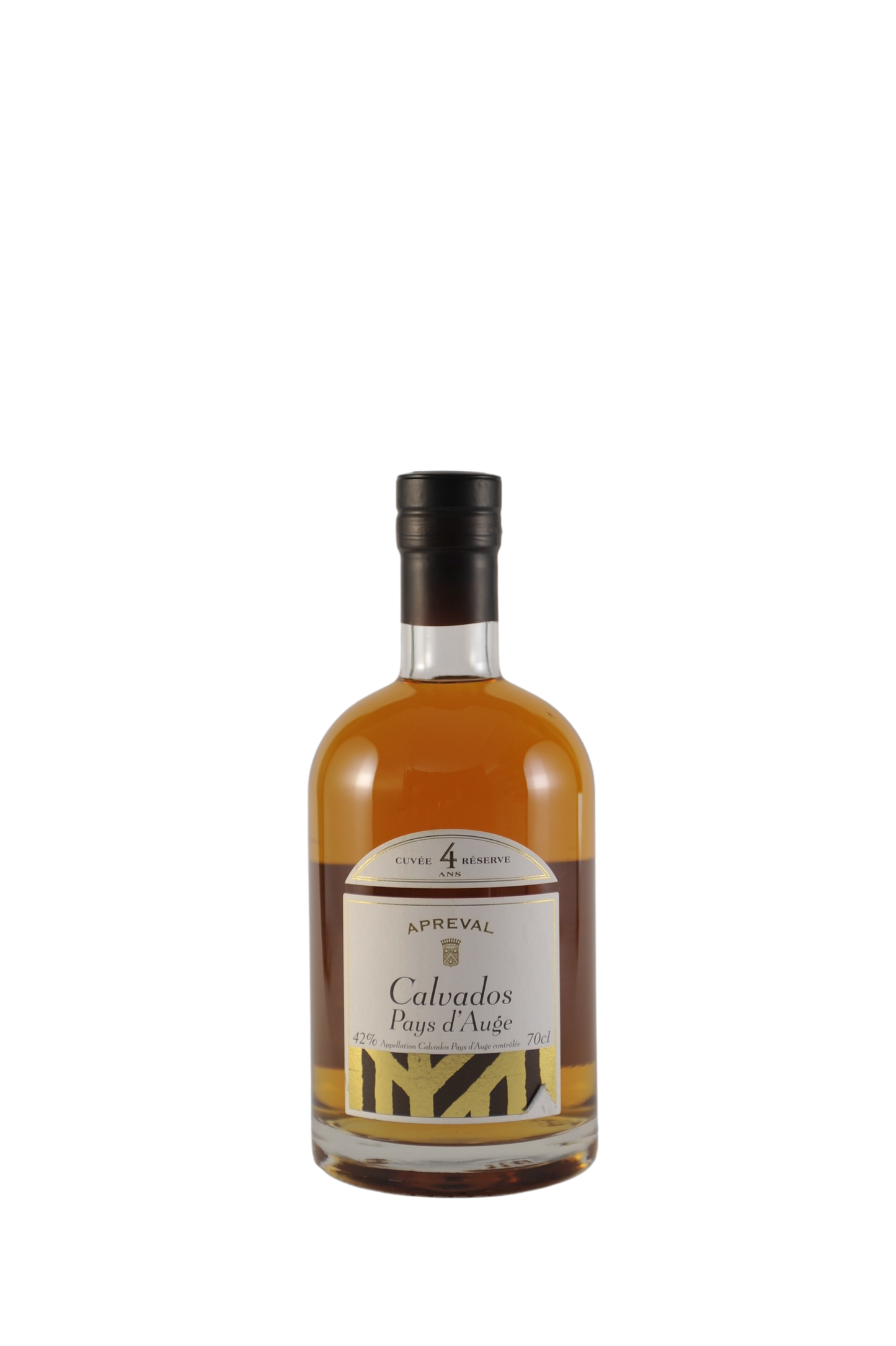 Calvados AOC 4 ans de réserve Apreval 42% Apreval