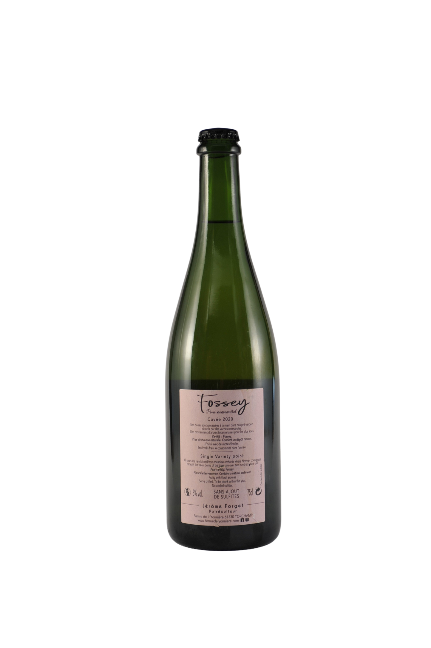 Poiré Fossey 2021 - Jerôme Forget 70cl Ferme des Grimaux