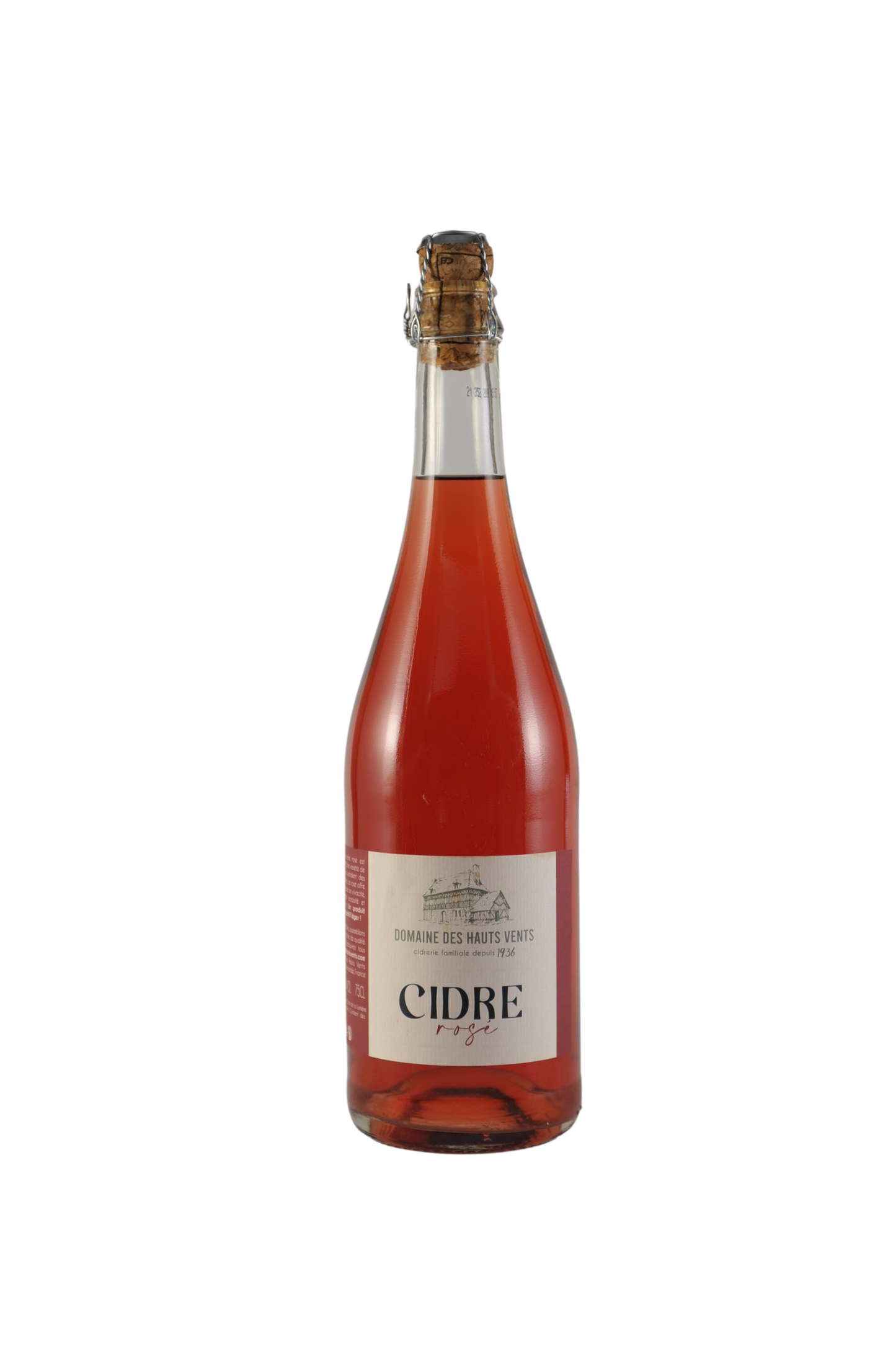 Cidre rosé - Domaine des Hauts Vents - 70cl Domaine des Hauts Vents