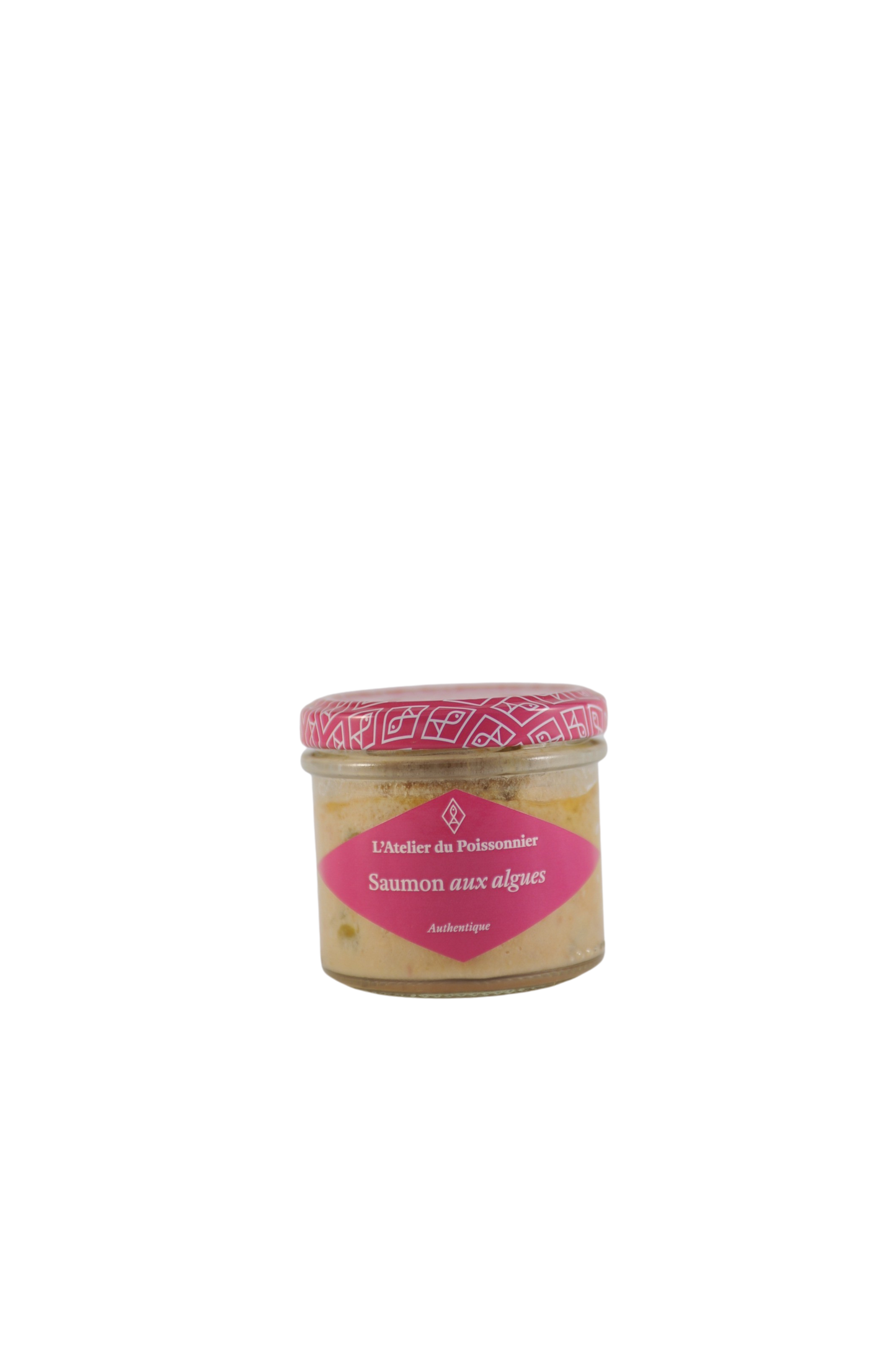 Rillettes de saumon aux algues - 90g- L'atelier du Poissonnier L'atelier du Poissonnier