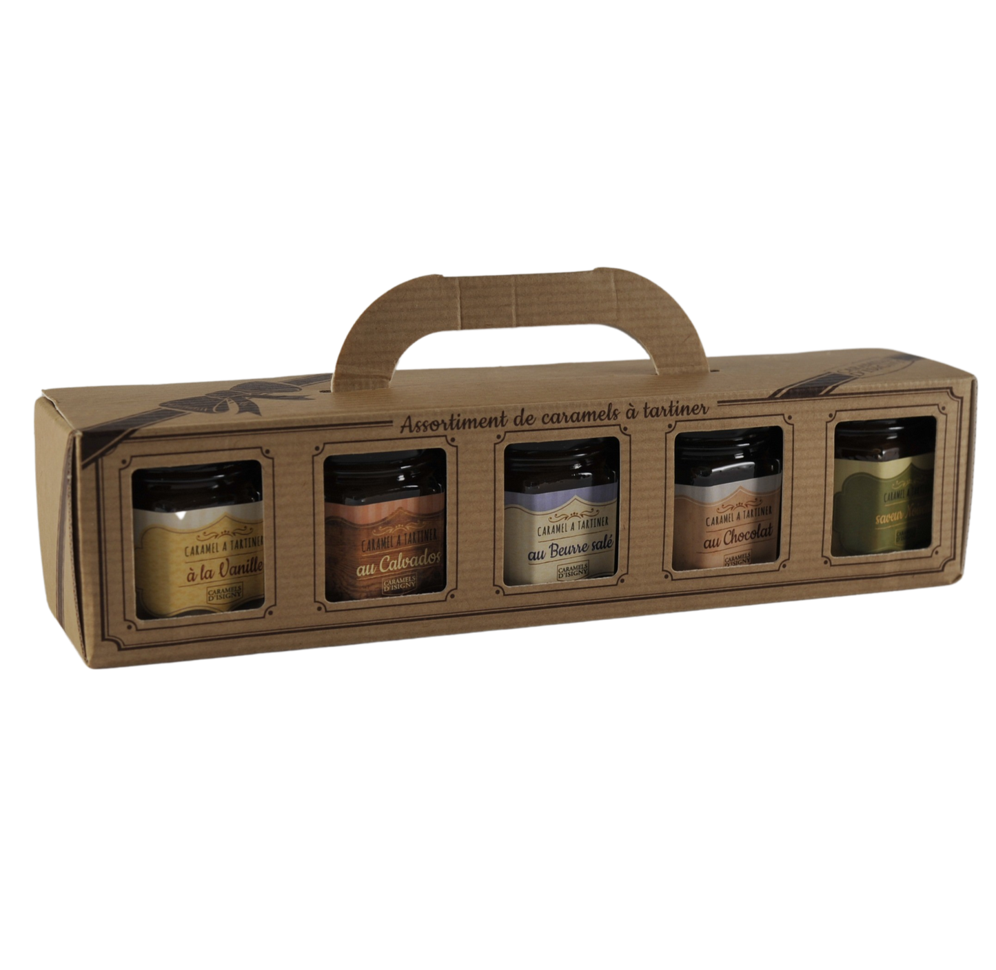 Assortiment de caramels à tartiner - Caramels d'Isigny - 250g Caramels d'Isigny
