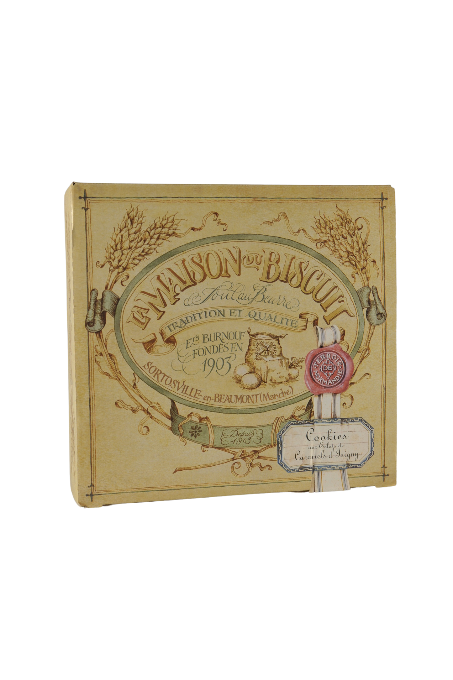Coockies aux éclats de Caramels d'Isigny - La maison du Biscuit - 550g La maison du Biscuit