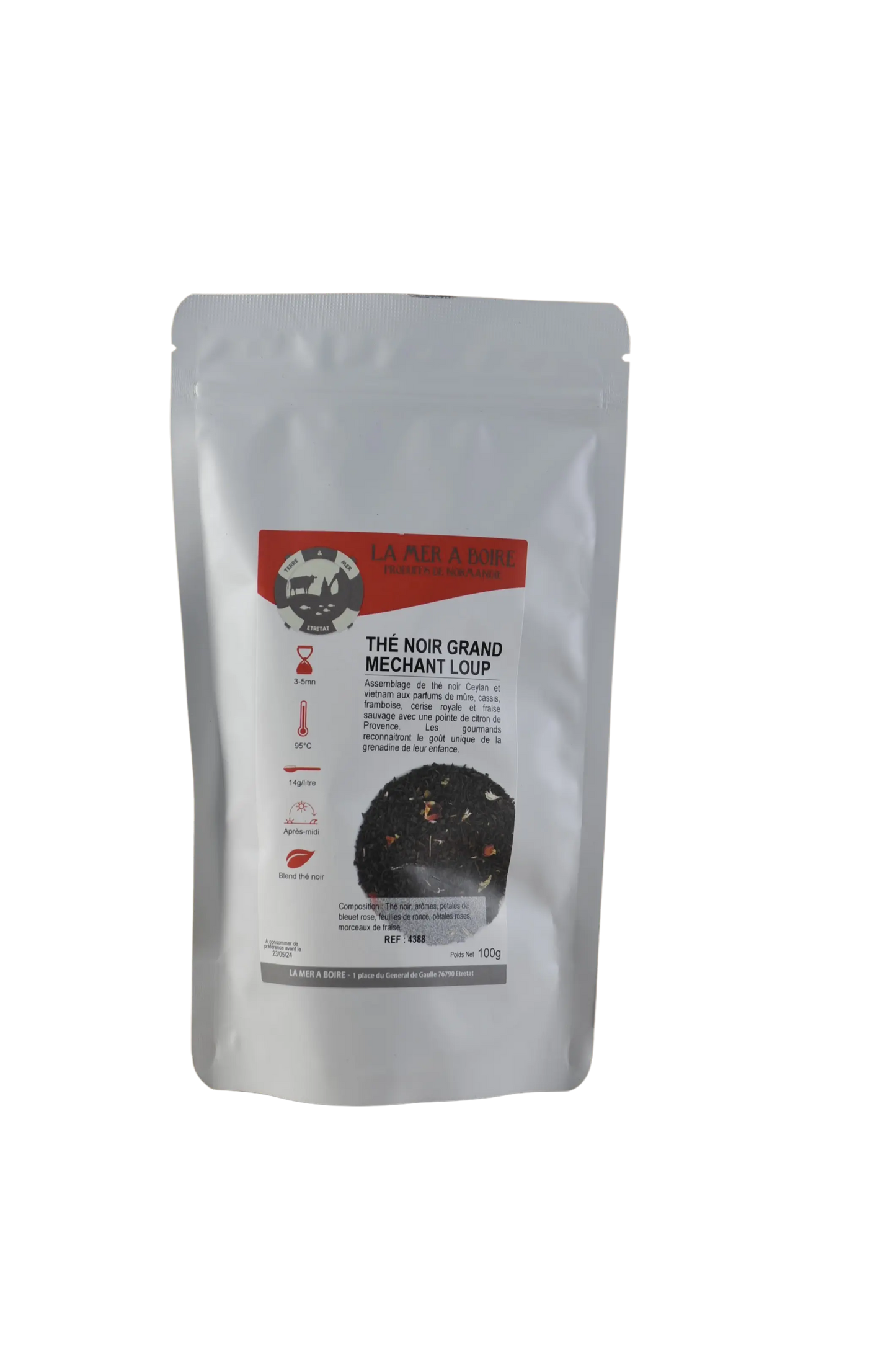 Thé Noir grand méchant Loup 100g La mer à boire