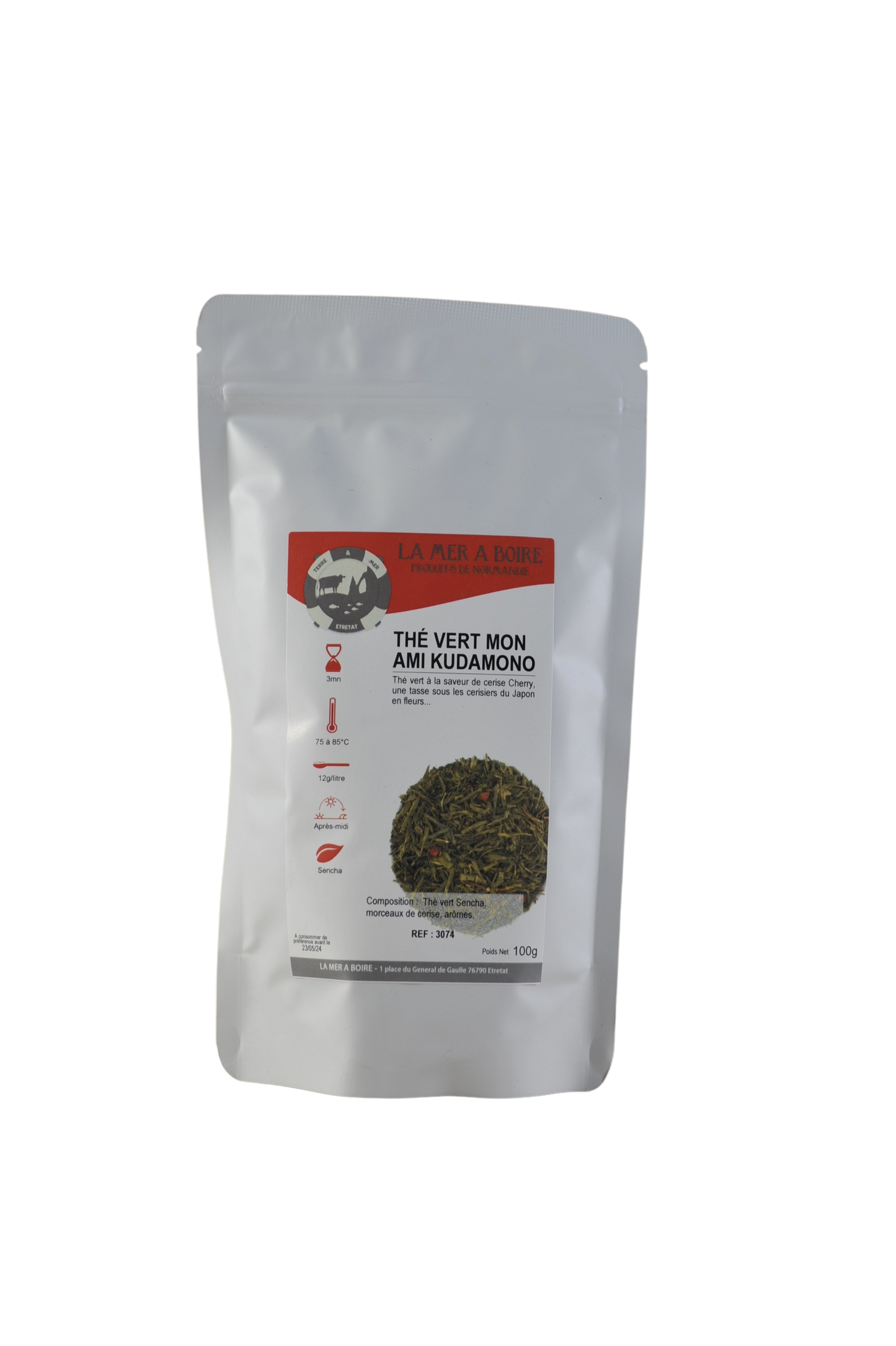 Thé vert Mon Ami Kudamono 100g La mer à boire