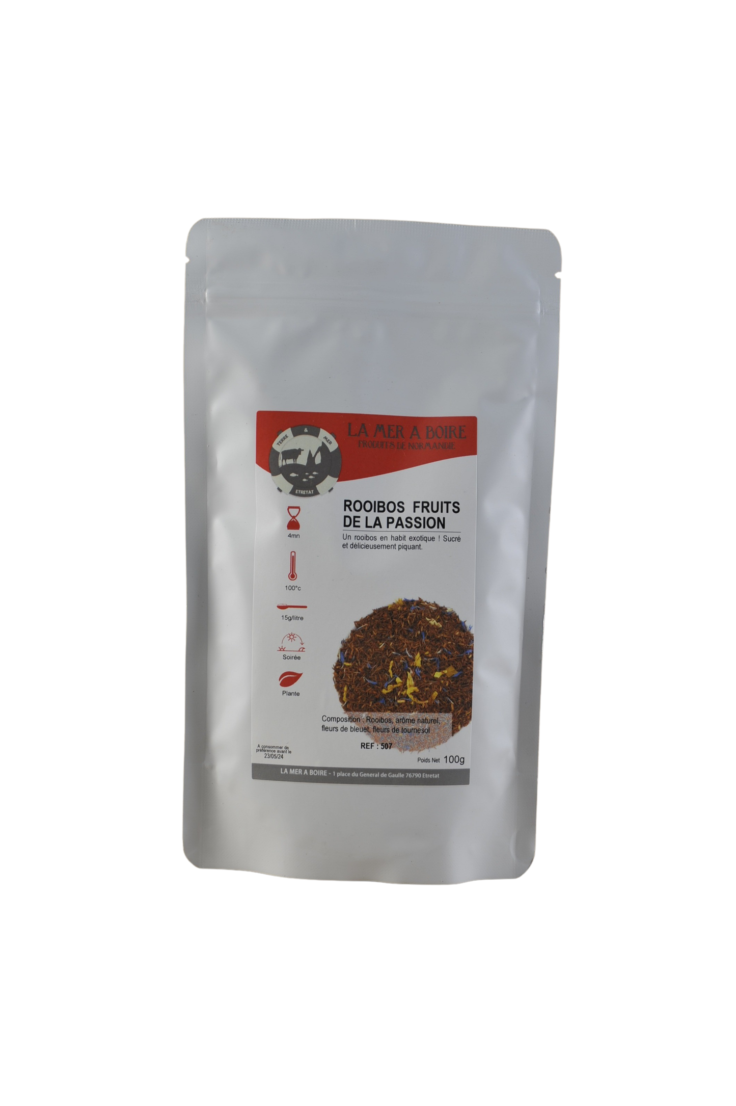 Rooibos fruits de la Passion 100g La mer à boire
