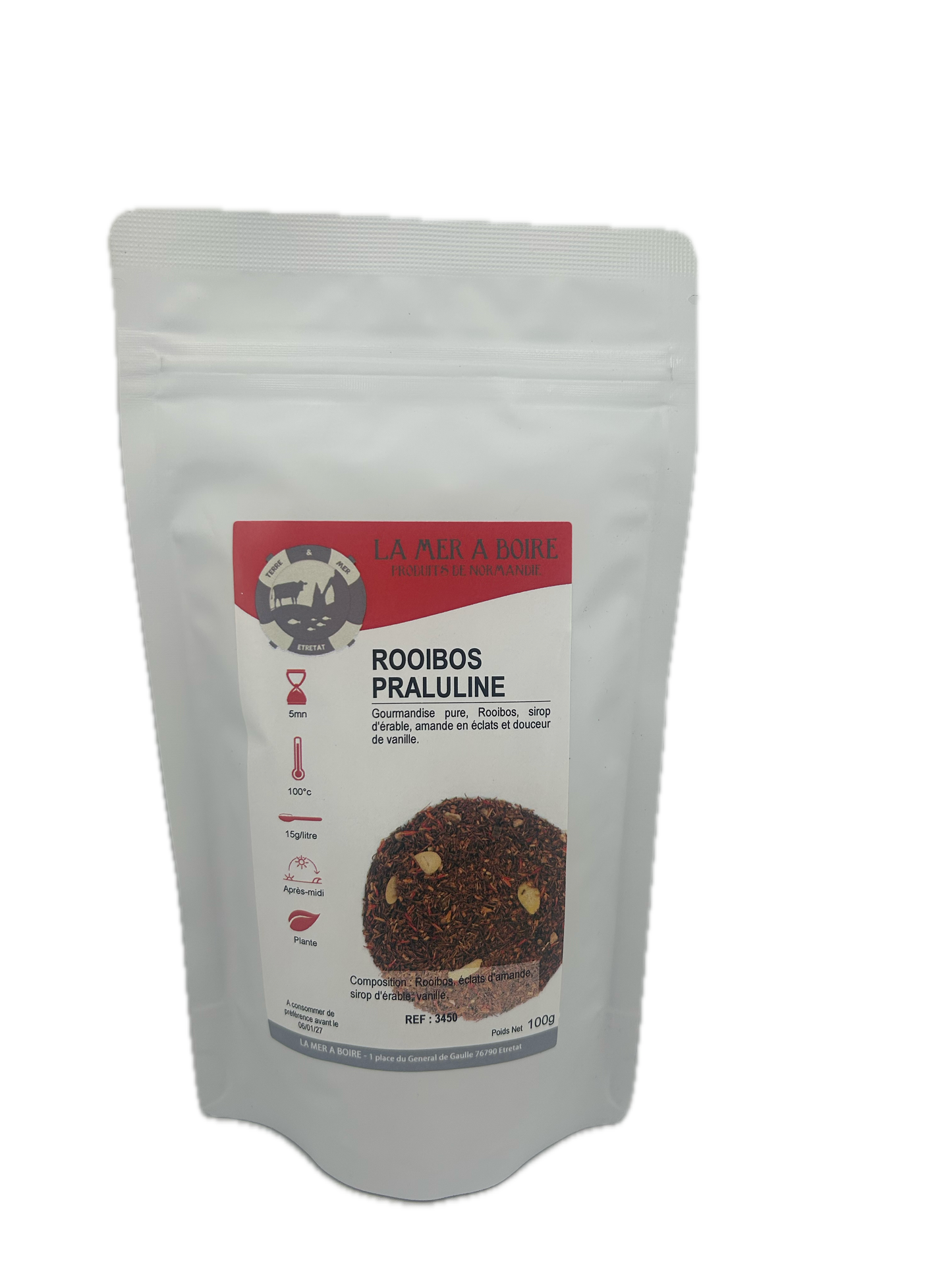 Thé Rooibos Praluline La mer à boire