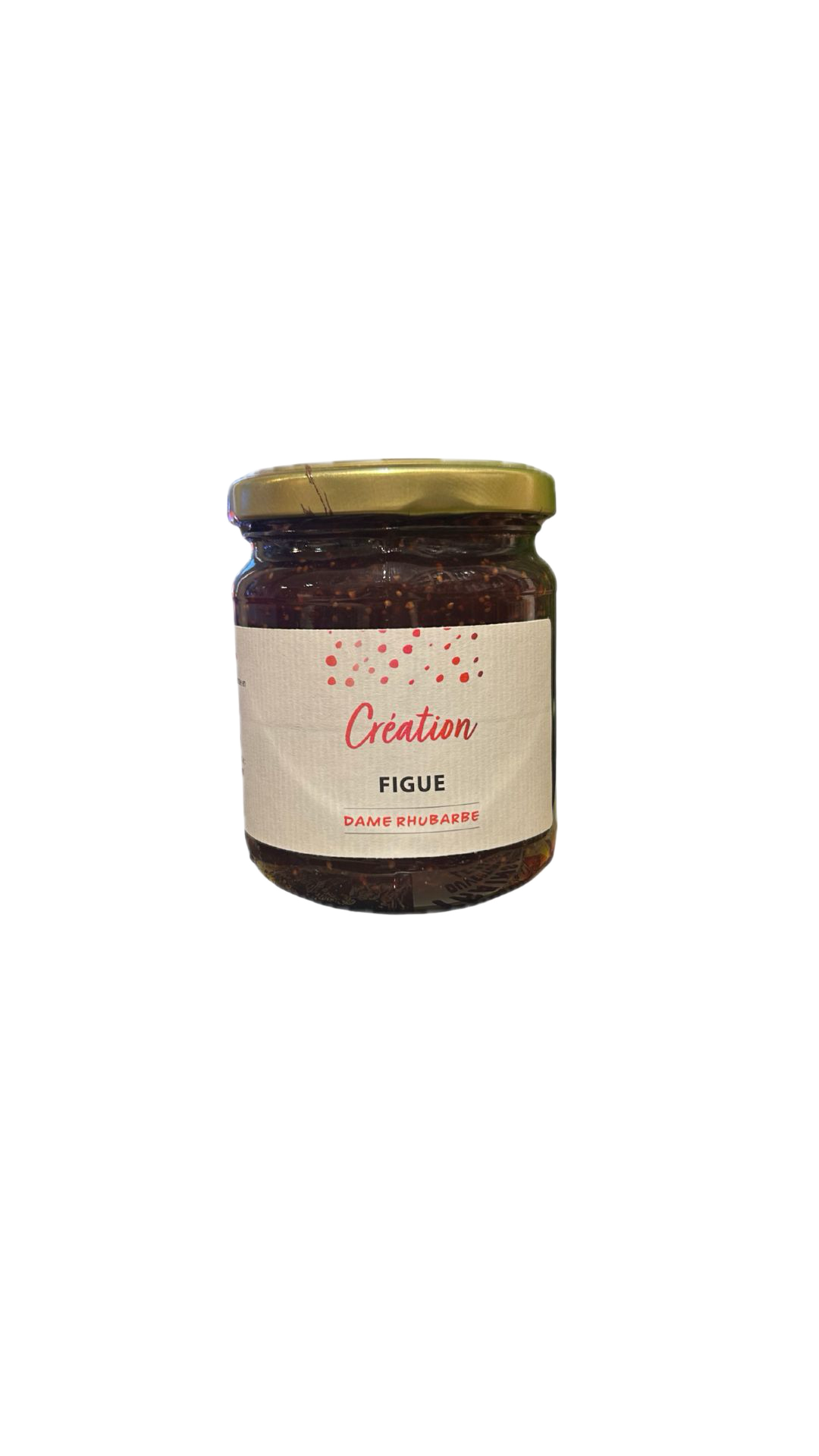 Figues- confiture 250g Dame Rhubarbe