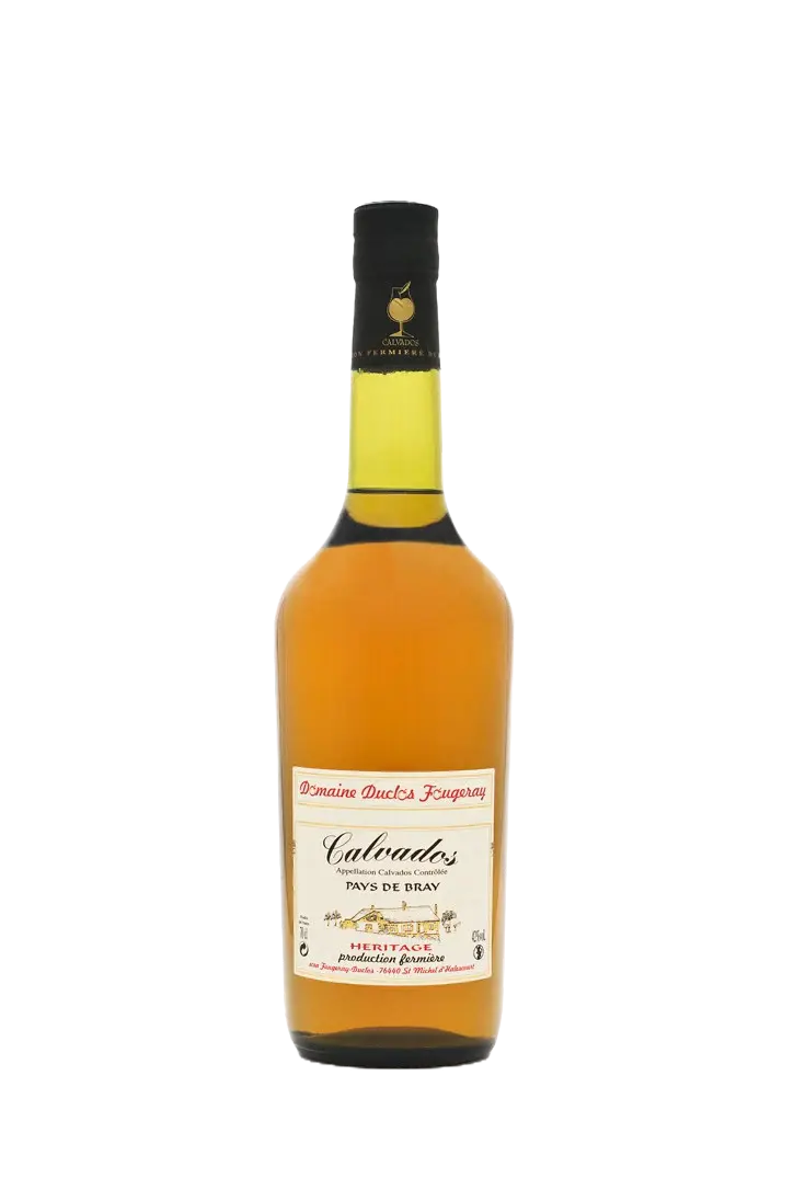 Calvados AOC Héritage +4 ans Duclos Fougeray Pays de Bray 42% Duclos Fougeray