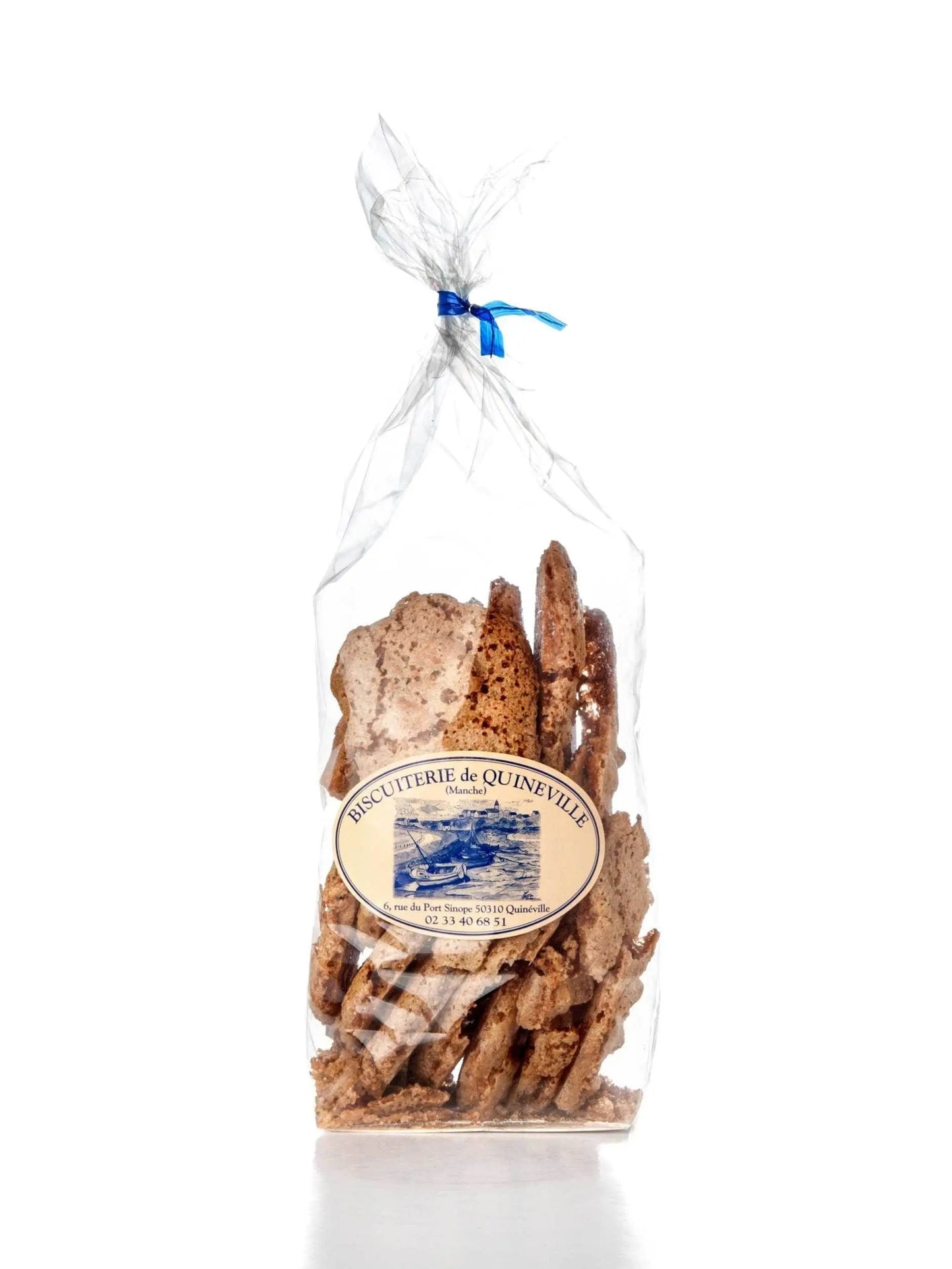 Croquants aux amandes- Biscuiterie de Quineville - 125g Biscuiterie artisanale de Quinéville