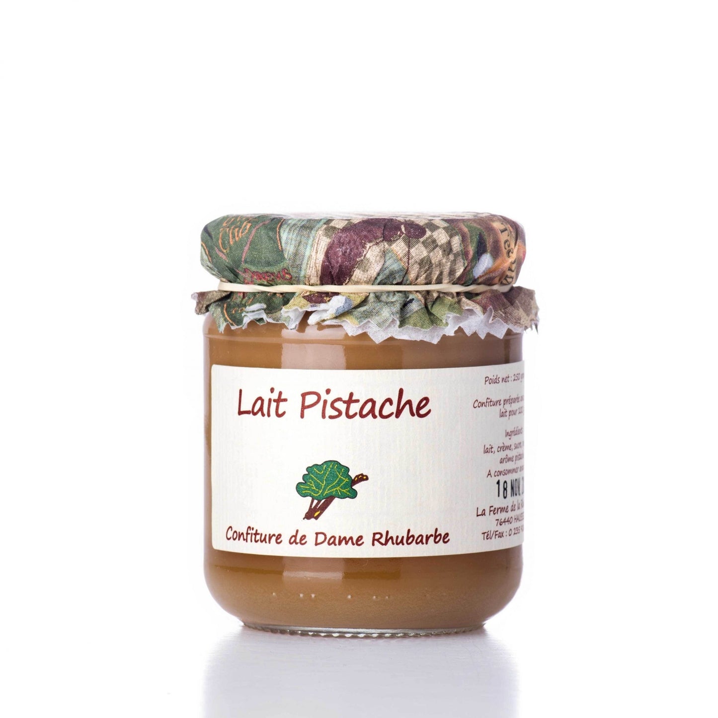 Lait pistache-confiture de lait 250g