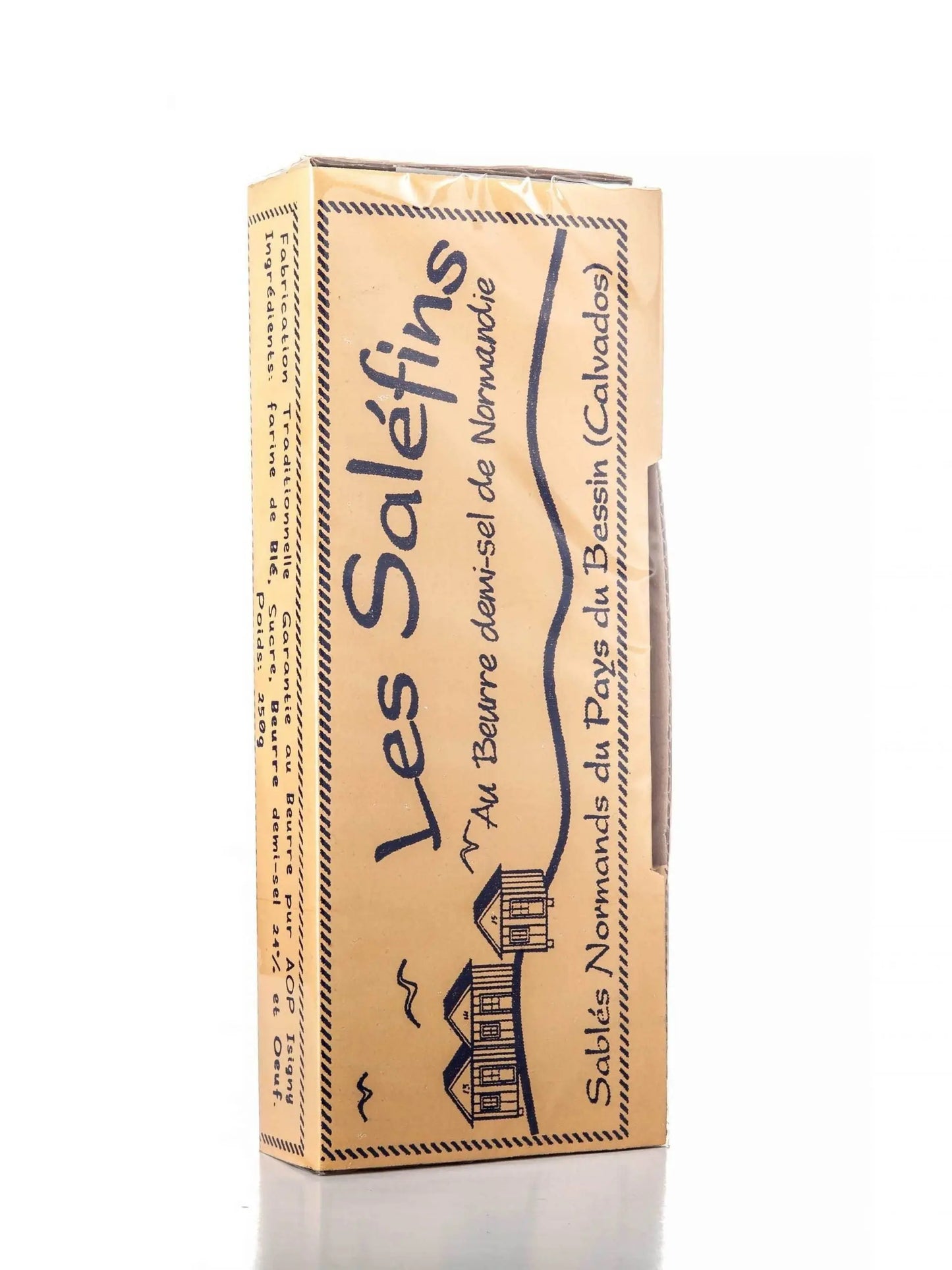 Saléfins - Biscuiterie artisanale des sablés d'Asnelles - 250g Biscuitere des sablés d'Asnelles