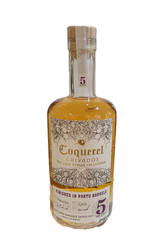 Calvados - Finished in Bourbon Porto 5 ans - The Cask Finish Collection Coquerel