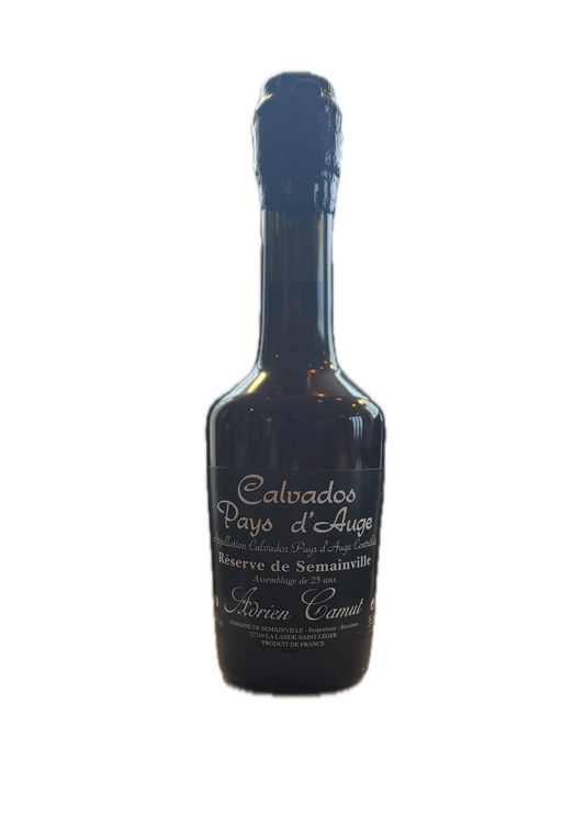 CALVADOS AOC Pays d'Auge 25 ans Réserve de Semainville Camut 41%