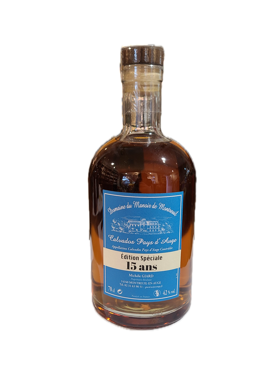 Calvados Pays d'Auge - Edition spéciale 15 ans - Domaine du Manoir de Montreuil Michèle Giad