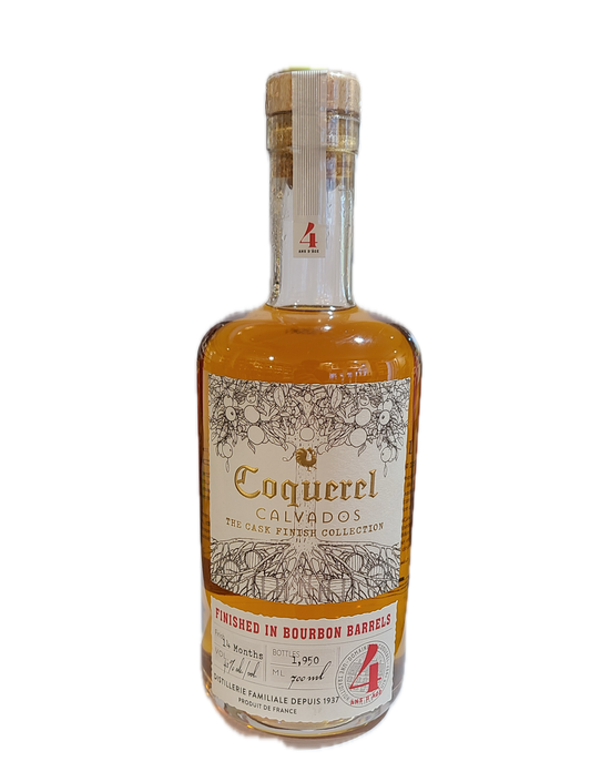 Calvados - Finished in Bourbon barrels 4ans - The Cask Finish Collection