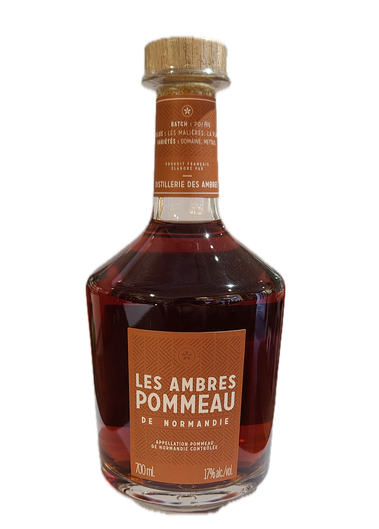 Pommeau de Normandie - Les Ambres - Distillerie des Ambres