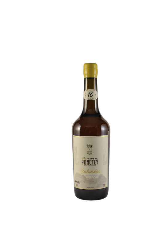 Calvados AOP 10 ans 41% - Ferme du Ponctey - 70cl