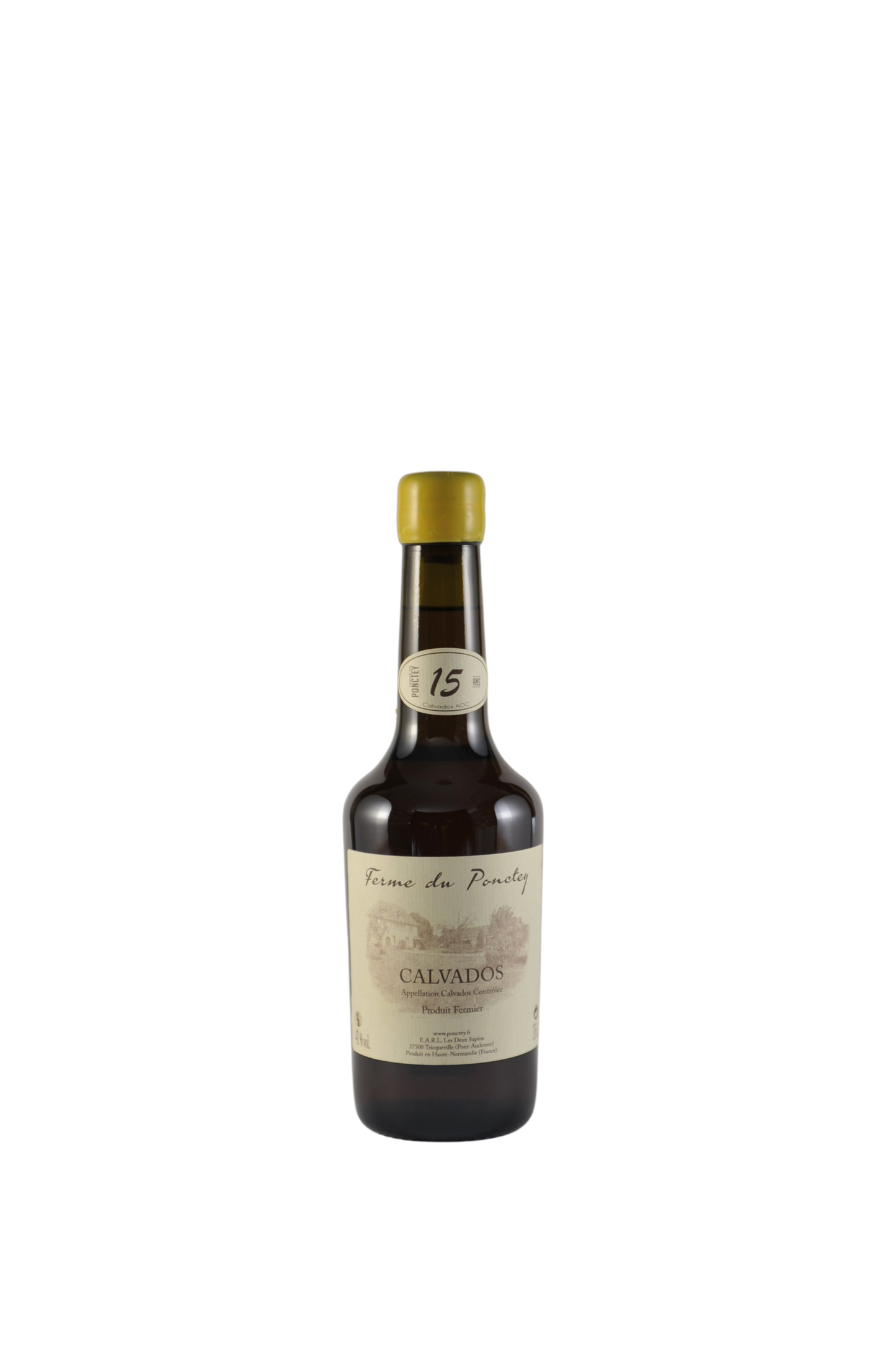 Calvados AOP 15 ans 41% - Ferme du Ponctey - 70cl