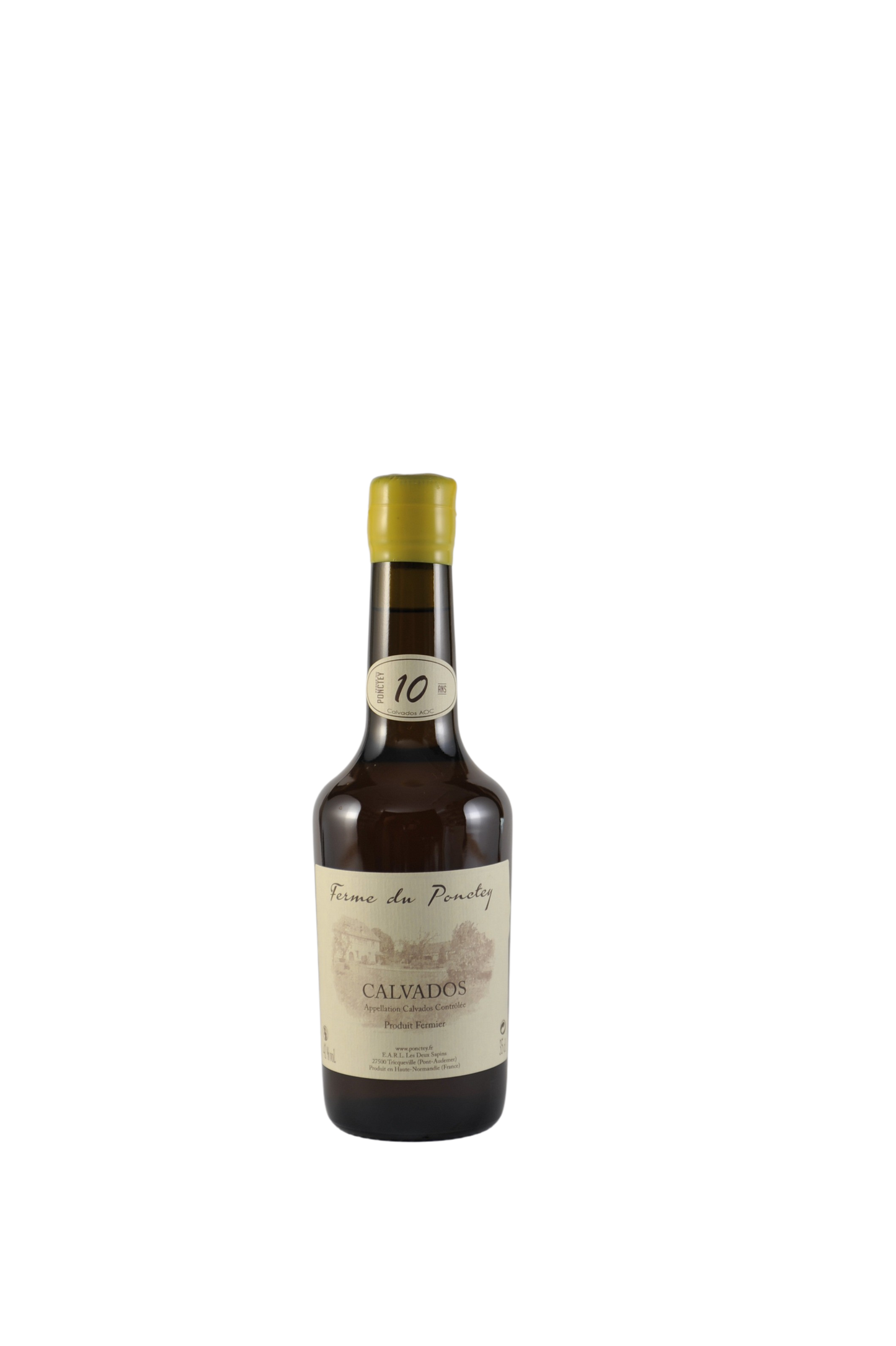 Calvados AOP 10 ans 41% - Ferme du Ponctey - 70cl