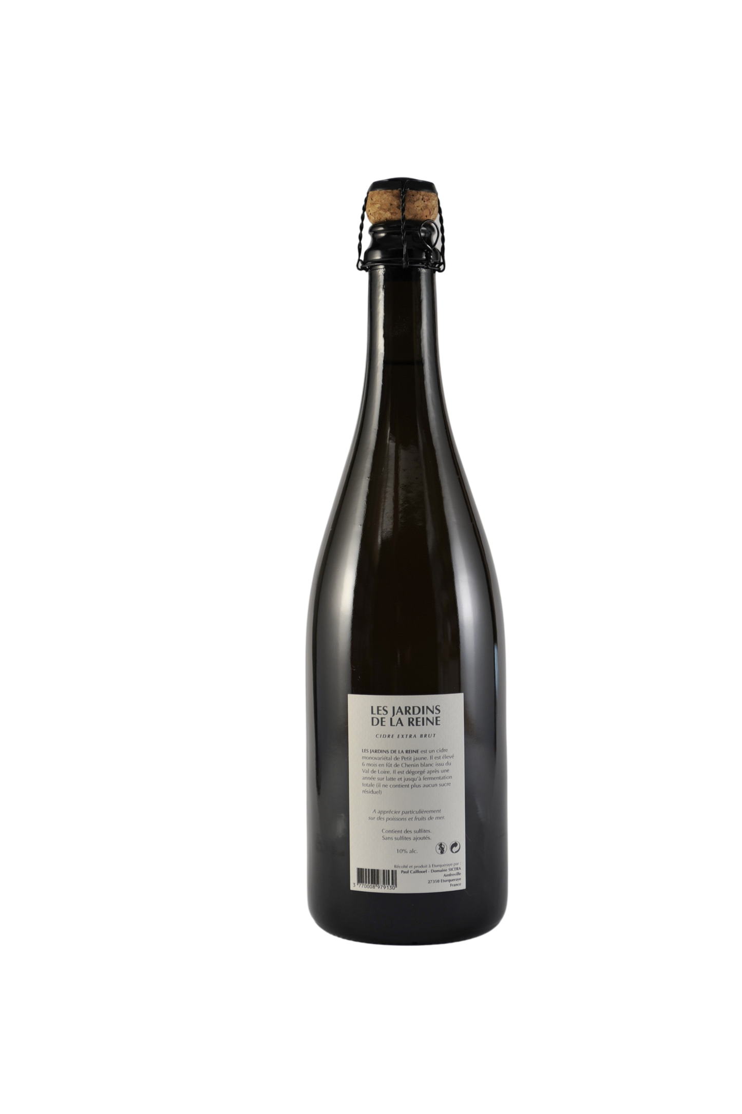 Cidre extra Brut BIO - Les Jardins de la Reine 2019 - Domaine Sicera 75cl