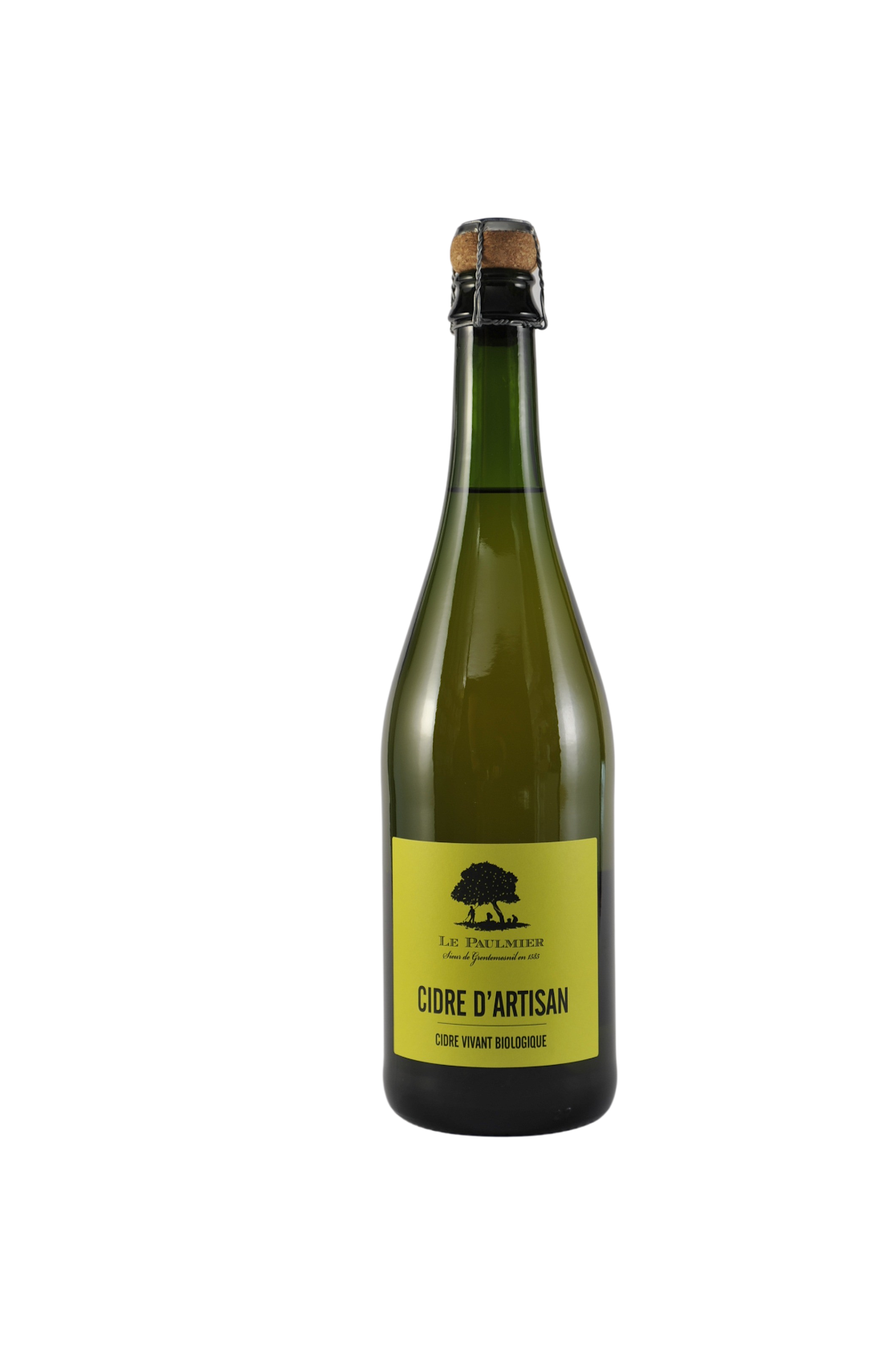 Cidre d'artisan Biologique - Le Paulmier - 75cl