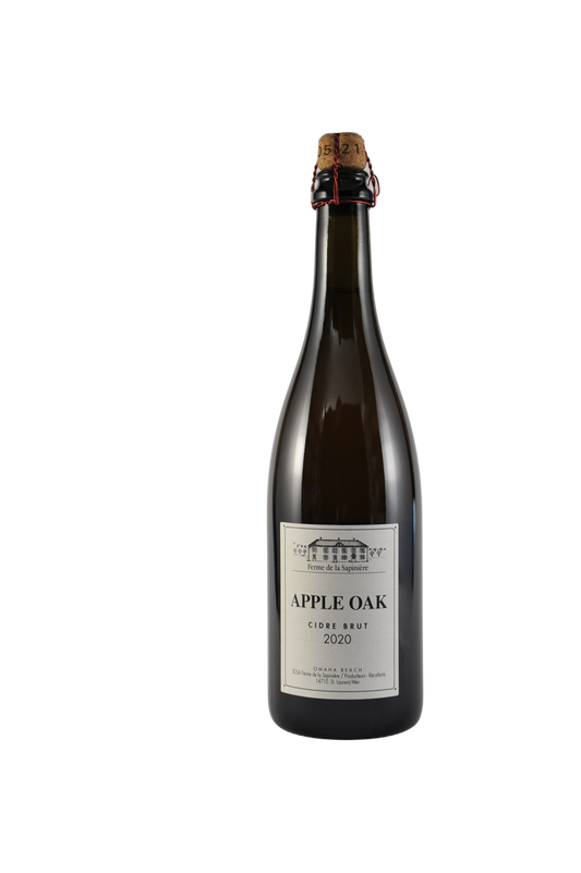 Apple OAK - Cidre Brut 2020 - Ferme de la Sapinière