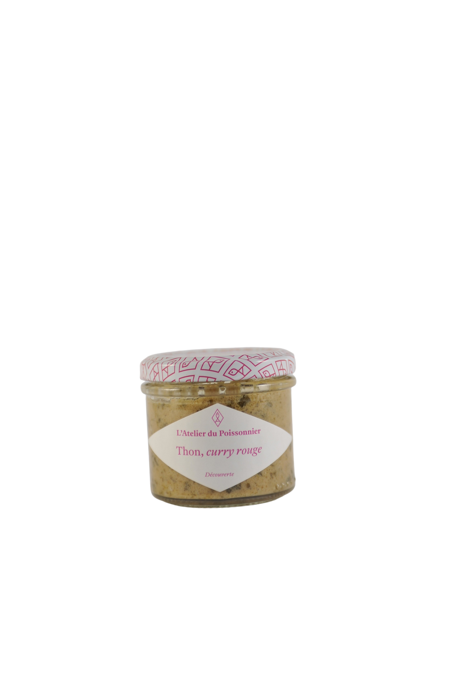 Tartinable de Thon Albacore, curry rouge - 90g- L'atelier du Poissonnier