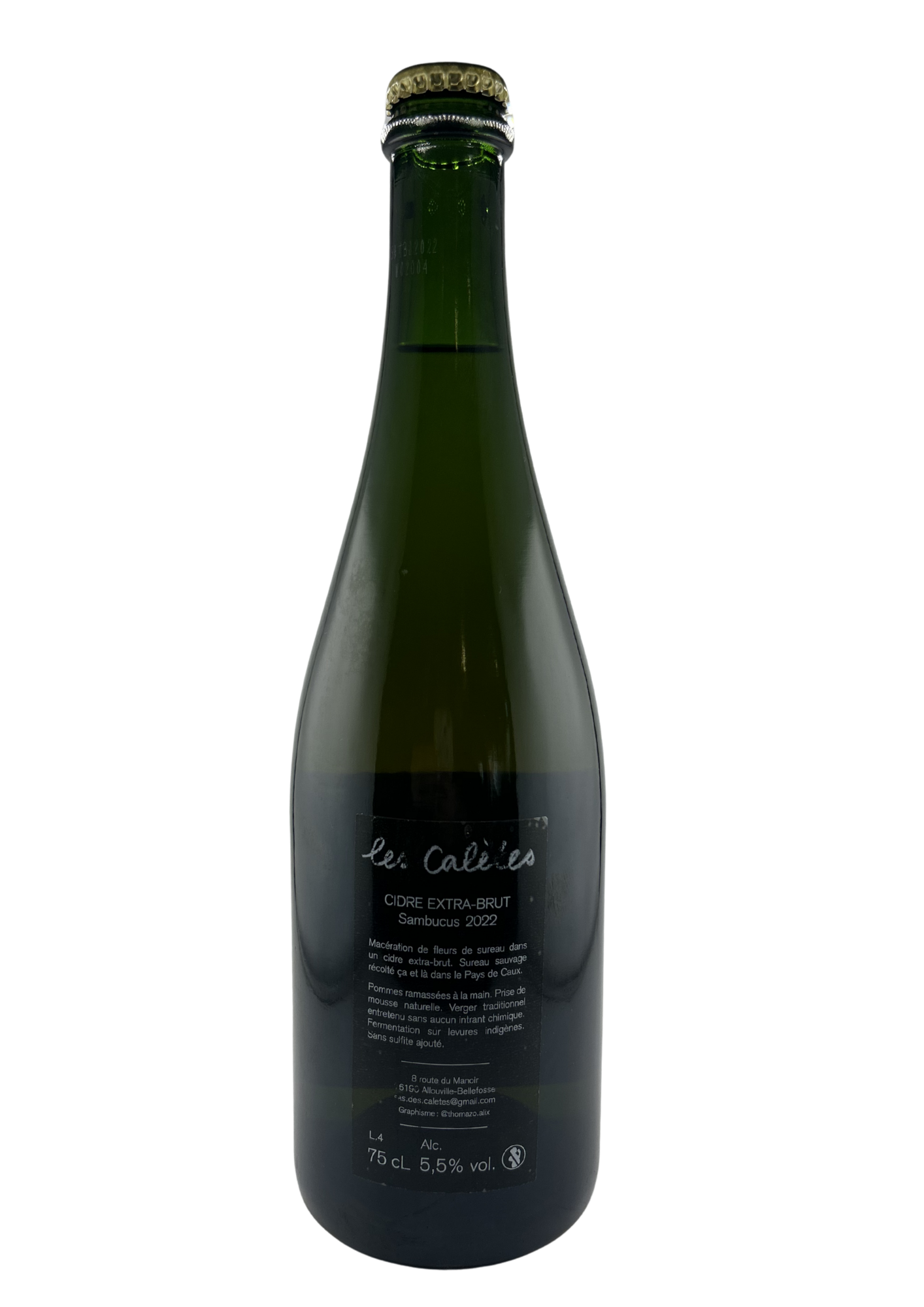 Cidre "Sambucus" - Les Calètes
