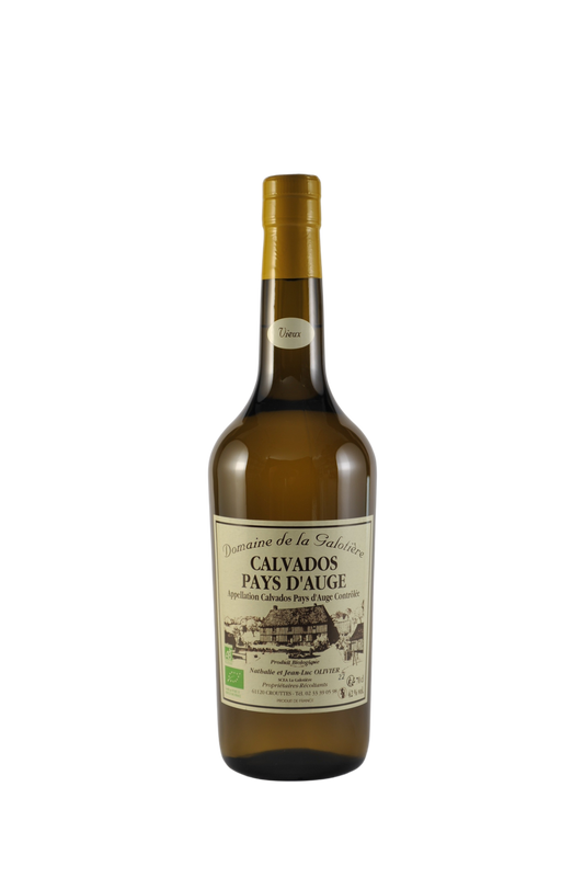 CALVADOS BIO AOC Pays d'Auge 3-4 ans VIEUX La Galotière 42%