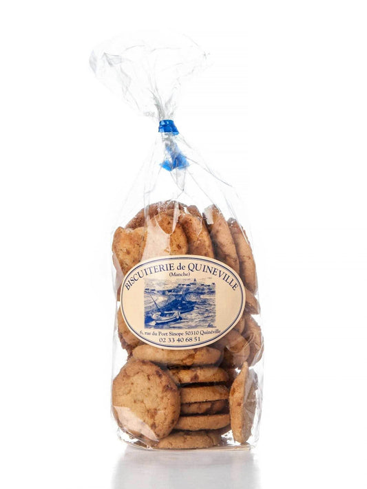 Normandy biscuits with caramel chips - Biscuiterie de Quineville 180g