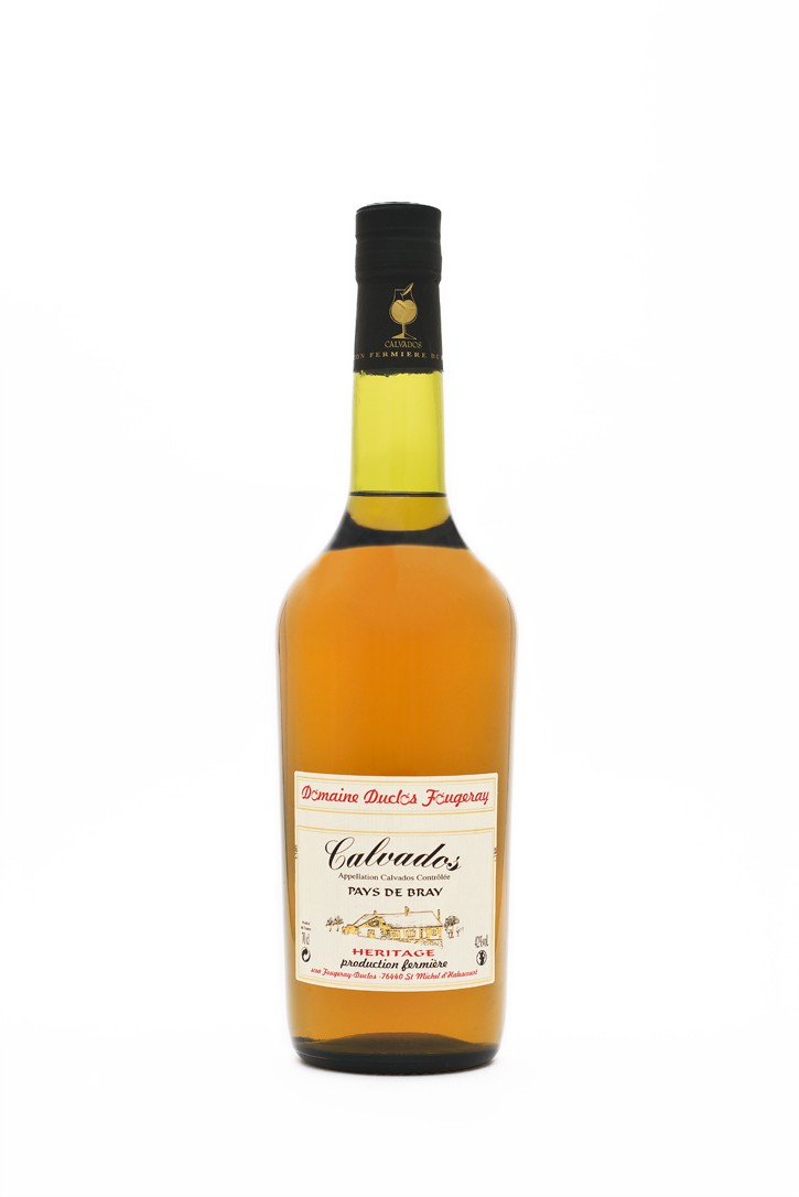 Calvados AOC Héritage +4 ans Duclos Fougeray Pays de Bray 42%