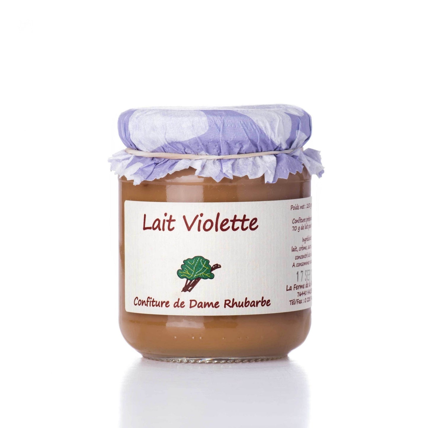 Lait violette-confiture de lait 250g